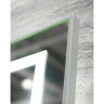 Зеркало BELBAGNO SPC-KRAFT-700-800-LED-TCH-WARM в алюминиевой раме со встроенным светильником, сенсорным выключателем и подогревом, 700x32x800